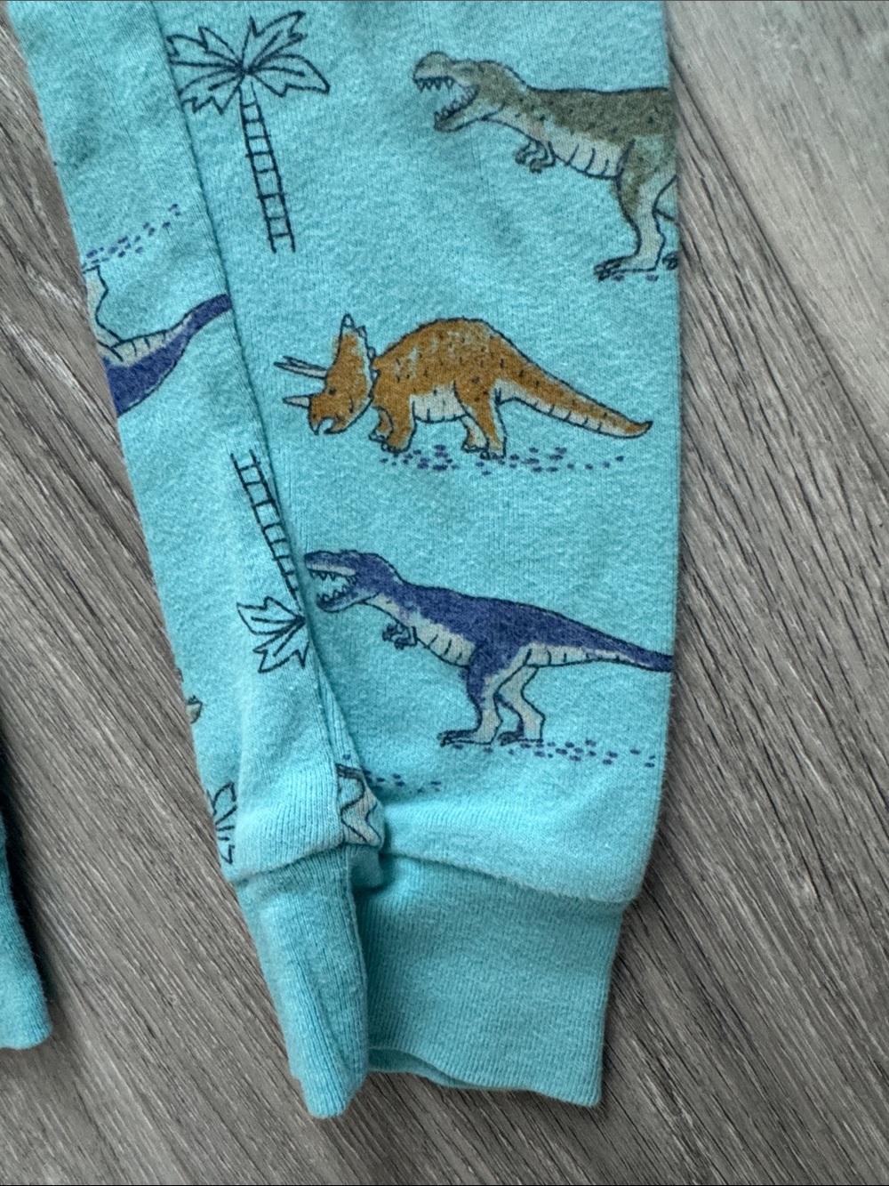 EUC Carter's Set of 2 Pajamas Sharks Short Set & Dinosaurs Pants Set Size 5 - Picture 13 of 14
